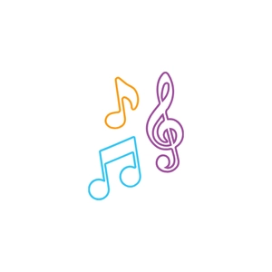 Free Neon Music Icon to Edit Online