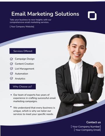 Email Marketing Flyer Template - Edit Online & Download