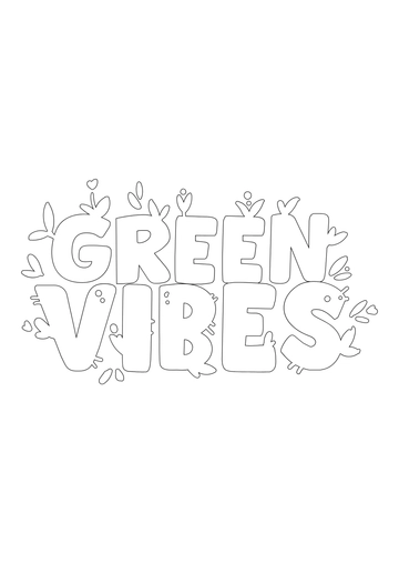 Free Environment Slogan Drawing Template to Edit Online