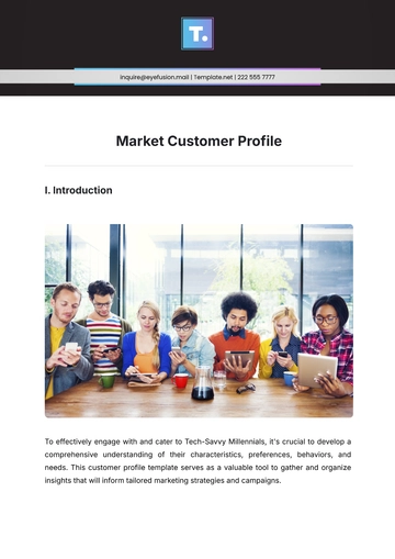 Free Market Customer Profile Template to Edit Online | Template.net