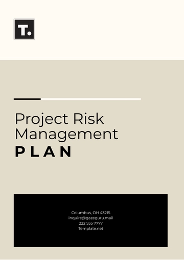 Free Project Risk Management Plan Template to Edit Online