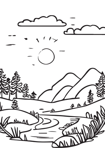 Free Clean Environment Sketch Drawing Template to Edit Online