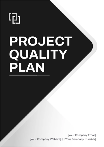 Free Project Quality Plan Template to Edit Online