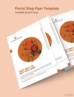 Florist Shop Flyer Template