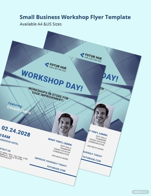 Business Workshop Flyer Template