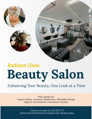 Free Business Advertising Flyer Template to Edit Online