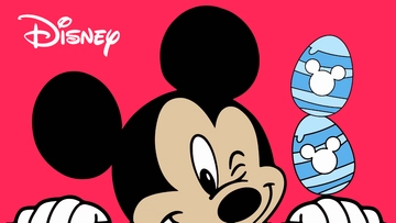 Free Easter Disney Background to Edit Online
