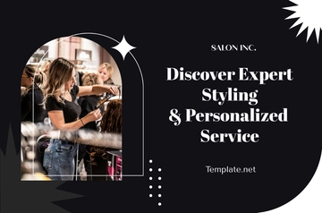 Free Salon Hair Stylist Specials Banner Template to Edit Online