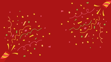 Free Party Popper Background to Edit Online