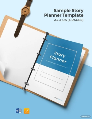 Sample Story Planner Template