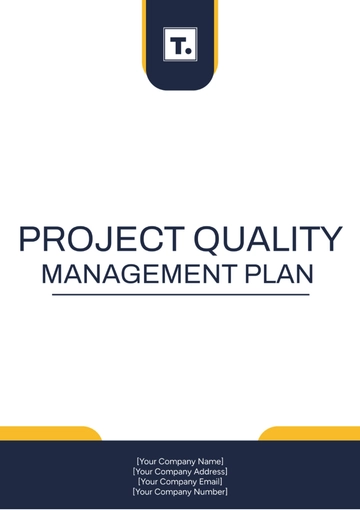 Free Project Quality Management Plan Template to Edit Online