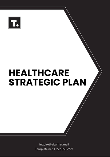 Free Healthcare Strategic Plan Template to Edit Online