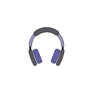 Free Headphone Icon to Edit Online