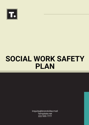 Free Social Work Safety Plan Template to Edit Online
