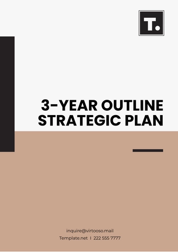 Free 3-Year Outline Strategic Plan Template to Edit Online