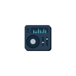 Free DJ Music Icon to Edit Online