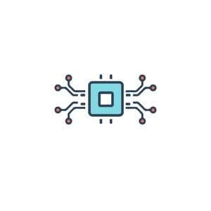 Free Computer Chip Icon to Edit Online