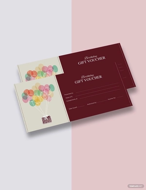 Birthday Voucher Template