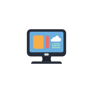 Free Desktop Computer Icon to Edit Online