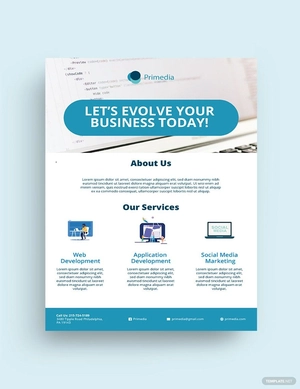 Business Services Flyer Template