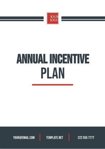 Free Annual Incentive Plan Template to Edit Online