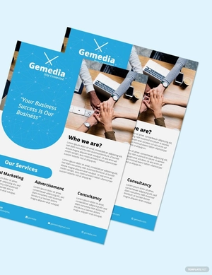 Global Network Services Flyer Template