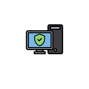 Free Computer Security Icon to Edit Online