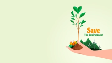 Free Save Environment Background Template to Edit Online