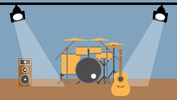 Free Music Studio Background to Edit Online Free Music Studio Background to Edit Online