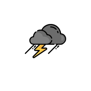 Free Stromy Weather Icon to Edit Online