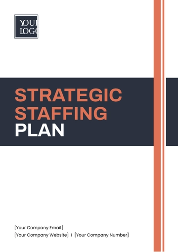 Free Strategic Staffing Plan Template to Edit Online