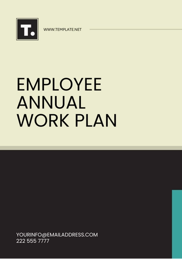 Free Employee Annual Work Plan Template to Edit Online
