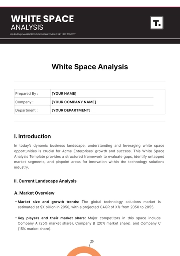 Free White Space Analysis Template to Edit Online