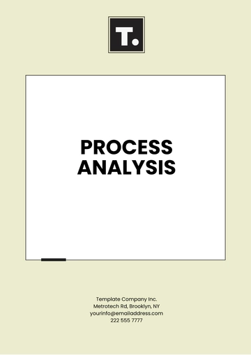 Free Process Analysis Template to Edit Online
