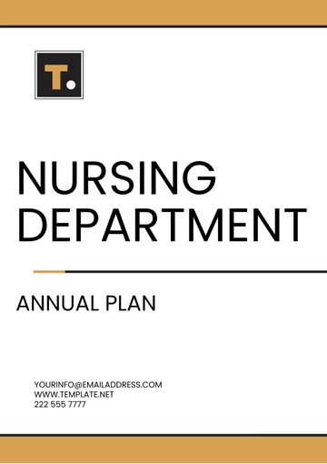 Free Nursing Department Annual Plan Template to Edit Online