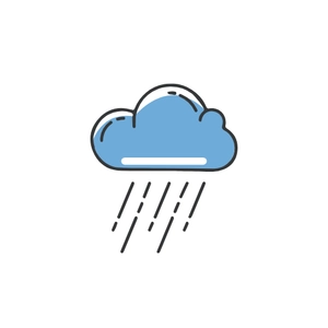 Free Rainy Weather Icon to Edit Online