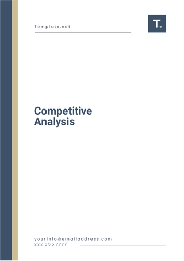 Free Competitive Analysis Template to Edit Online