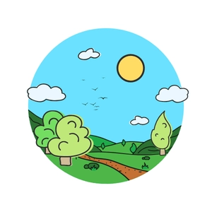Free Nature And Environment Clipart Template to Edit Online