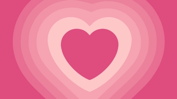 Free Pink Gradient Love Background to Edit Online