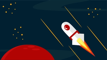Free Space Game Planet Background to Edit Online
