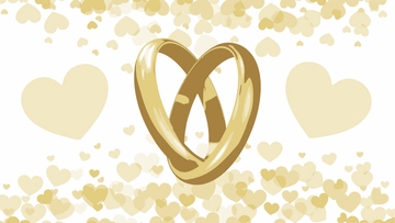 Free Wedding Love Background to Edit Online