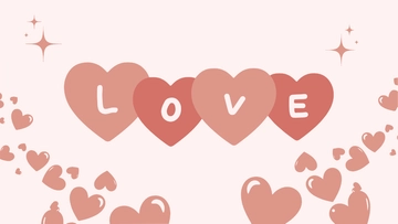Free Aesthetic Love Background to Edit Online