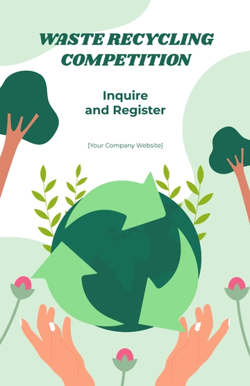Free Environment Poster For Competition Template to Edit Online