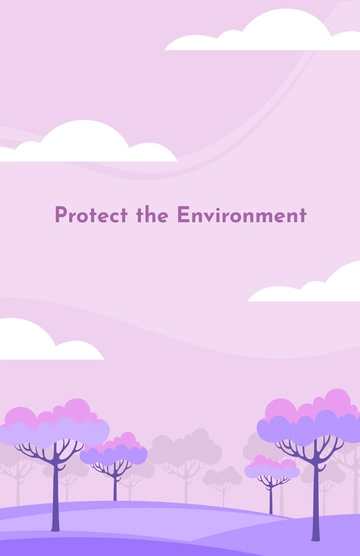 Free Environment Poster Background Template to Edit Online