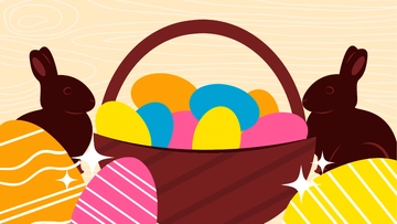 Free Easter Egg Background to Edit Online