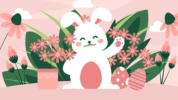 Free Easter Floral Background to Edit Online