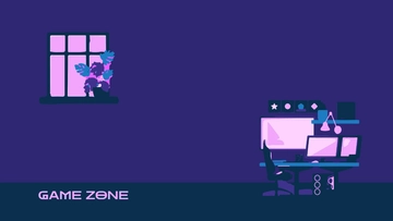 Free Computer Gaming Background to Edit Online
