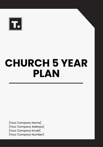 Free Church 5 Year Plan Template to Edit Online