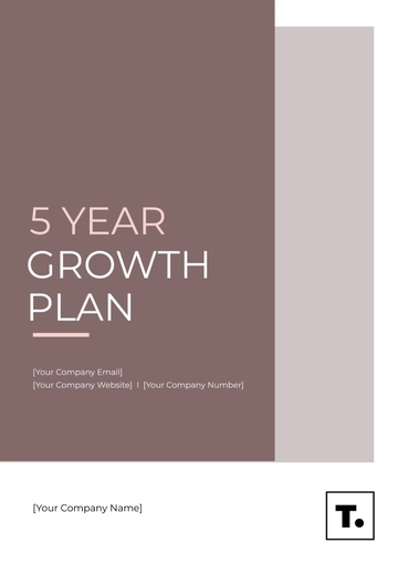 Free 5 Year Growth Plan Template to Edit Online