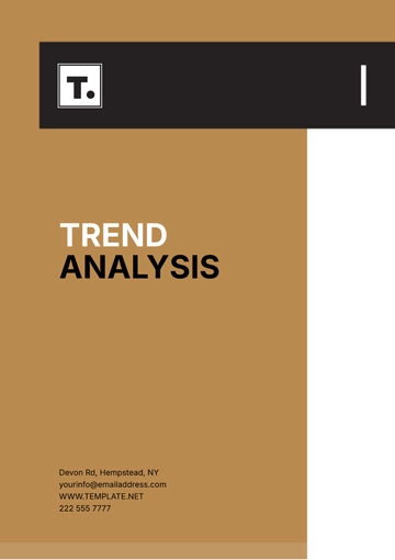 Free Trend Analysis Template to Edit Online